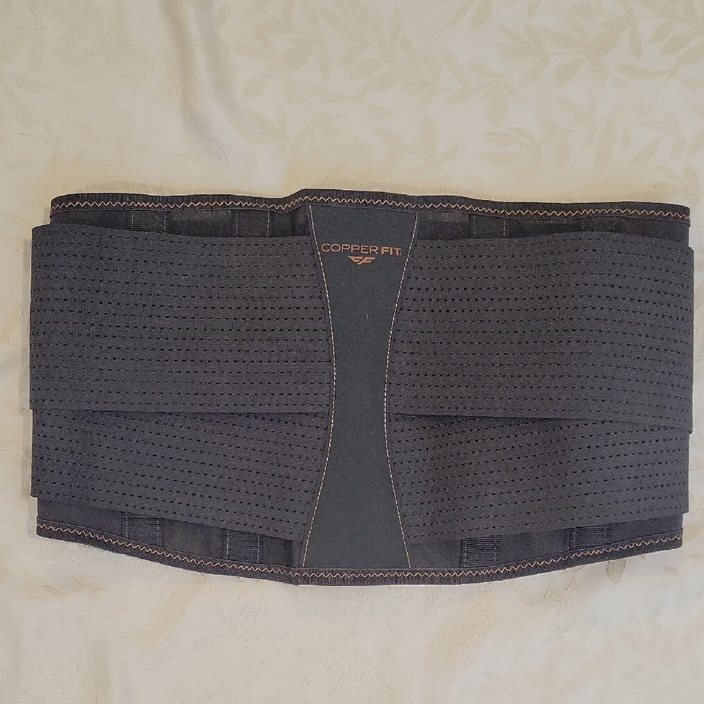 Copper Fit Black Women's Support Belt